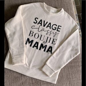 NWOT Graphic Sweatshirt M